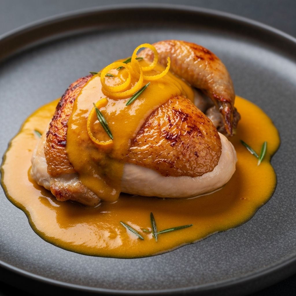 Frango ao Molho de Laranja